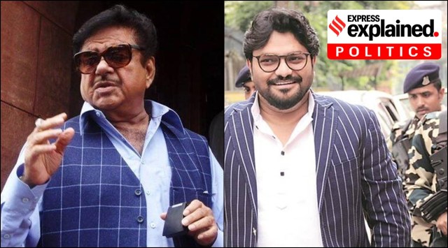 Shatrughan Sinha (L) and Babul Supriyo (File)