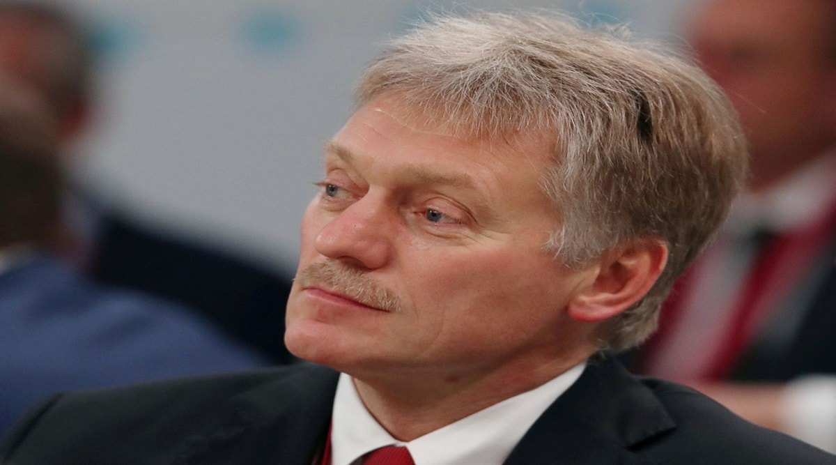 Kremlin spokesman Dmitry Peskov attends a session of the St. Petersburg International Economic Forum (SPIEF) in Saint Petersburg, Russia, June 4, 2021. REUTERS/Evgenia Novozhenina/File Photo