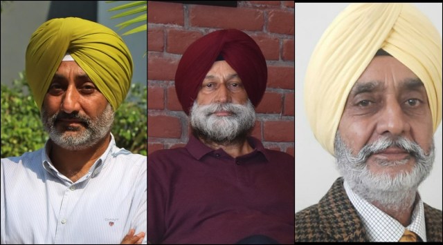 (Left to right) Major Lally Virk, SPS Ghai and Col Bobby Chahal (Special Arrangement)