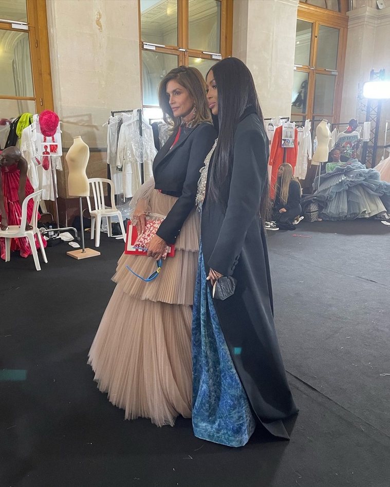 Serena Williams, Cindy Crawford honor Virgil Abloh in Off-White show