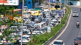 Delhi traffic, delhi traffic congestion, delhi traffic points. delhi traffic police, delhi news, Indian express
