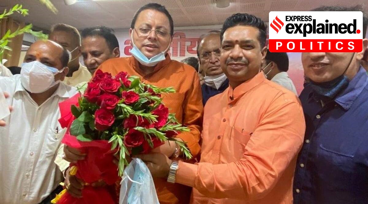 Uttarakhand Chief Minister Pushkar Singh Dhami.(Twitter/@BJP4UK)