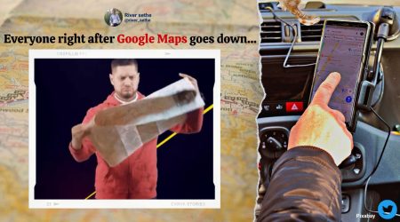 google maps, google maps down, google maps outage, google maps memes, google maps problems. tech news, funny news, indian express