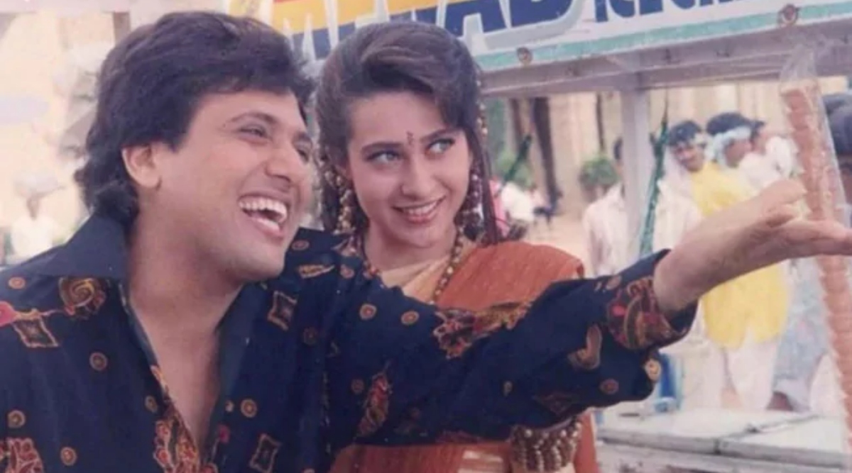Karisma Kapoor, Govinda are shocked over the jodi that's more dumdaar than  them. Watch video | The Indian Express