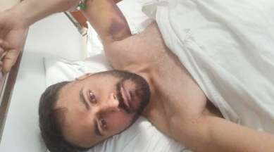 His son injured in Ukraine shooting, a father's appeal from Delhi to warring nations