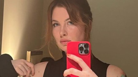 Ireland Baldwin, Ireland Baldwin news, Ireland Baldwin anxiety, coffee and anxiety, Ireland Baldwin coffee induced anxiety, indian express news