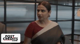 Vidya Balan in a still from Suresh Triveni's Jalsa.