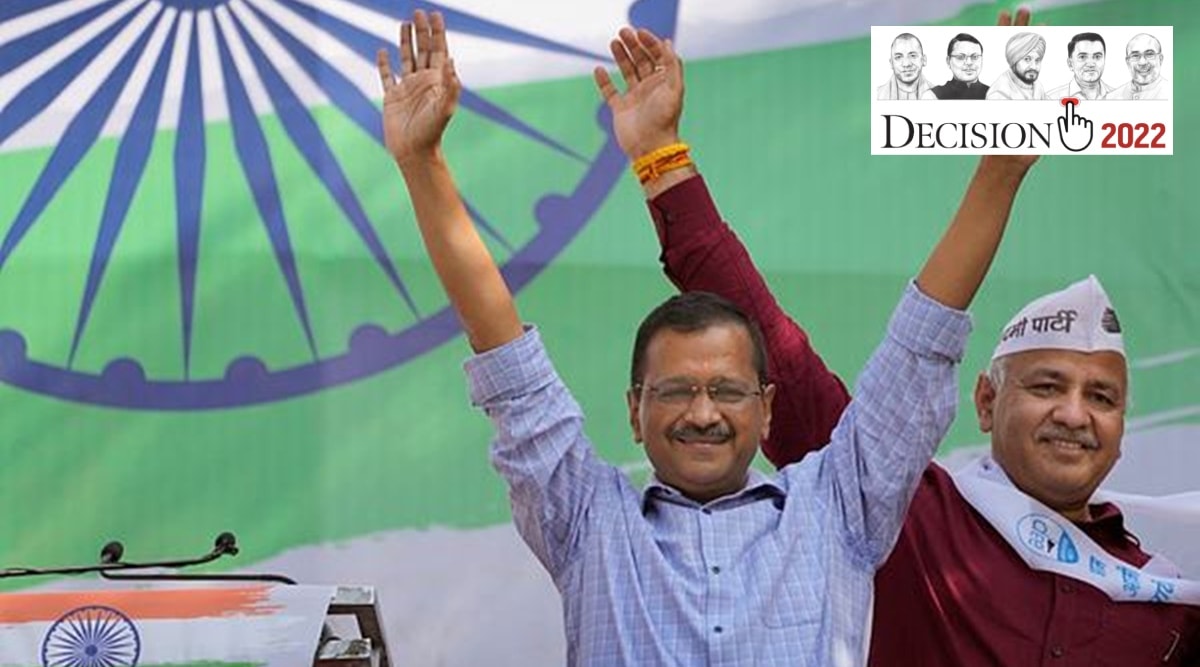 Punjab assembly election result 2022, Punjab results, arvind kejriwal, aaap in Punjab, indian express