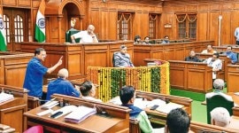 Arvind Kejriwal, Aaam Aadmi Party, Narendra Modi, State Election Commission, MCD elections, mcd polls, Bharatiya Janata Party (BJP), Delhi news, Delhi city news, New Delhi, India news, Indian Express News Service, Express News Service, Express News, Indian Express India News