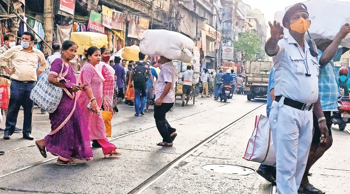 Kolkata Traffic Police, Kolkata Police, West Bengal, Kolkata, West Bengal news, Kolkata news, India news, Indian Express News Service, Express News Service, Express News, Indian Express News
