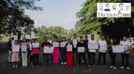 Manipur Assembly elections 2022, Imphal, Youth Collective Manipur, Manipur University, Manipur news, India news, Indian express, Indian express news, current affairs