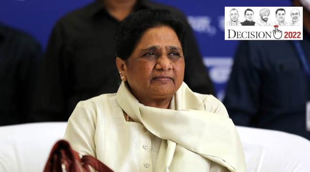 Bahujan Samaj Party chief Mayawati at the Prabudha Sammelan. (Express File Photo by Vishal Srivastava)
