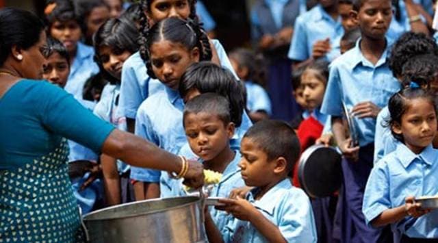 Mid-day meals resumed in the school from the end of March.(Representational)