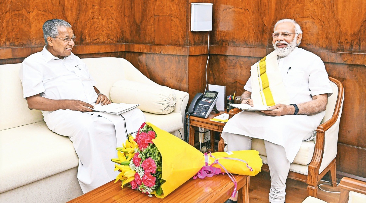 Kerala, Kerala news, Pinarayi Vijayan, Narendra Modi, K Rail project, SilverLine project, SilverLine semi-high speed rail corridor project, Indian Express, India news, current affairs, Indian Express News Service, Express News Service, Express News, Indian Express India News