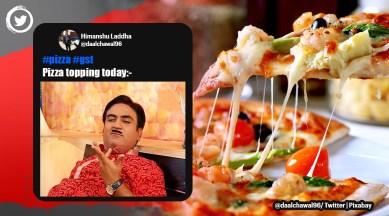 pizza topping, pizza topping gst, 18 per cent gst pizza topping, pizza aaar haryana, pizza vs pizza topping gst, weird news, indian express