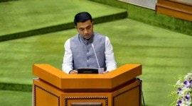 Pramod sawant, Goa CM, Pramod sawant swearing in, Pramod sawant live, Pramod sawant oath taking ceremony, Goa government, Goa BJP, Narendra Modi, Rajnath Singh