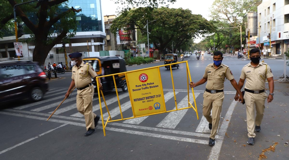 The traffic restrictions are between 10 am to 2 pm. (Express Photo: Pavan Khengre/File)