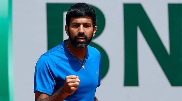 Rohan Bopanna and his Dutch partner Matwe Middelkoop marched into the pre-quarterfinals of the French Open men's doubles event. (File)