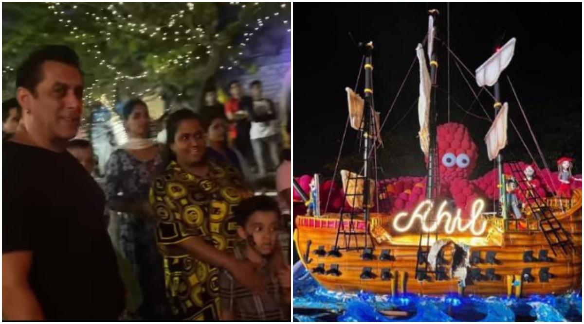 Salman Khan gives a peek into nephew Ahil's pirate-themed birthday ...