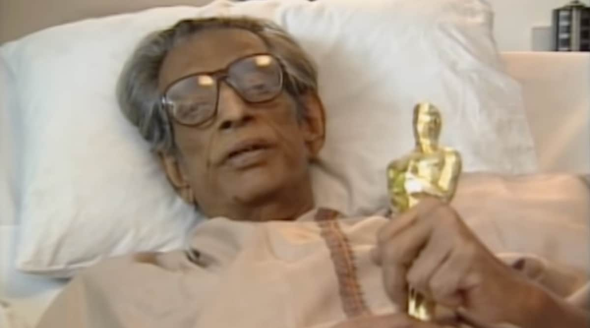 When Satyajit Ray accepted his Oscar award from a hospital bed in ...