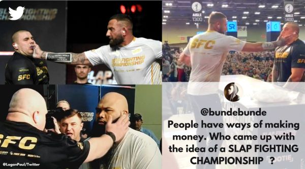 Slap fighting championship, Slap fighting championship logan paul, logan paul slap fighting contest, Arnold Schwarzenegger and logan paul slap fighting contest, Indian Express
