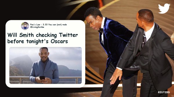 will smith, chris rock, oscars 2022, will smith slap chris rock, will smith chris rock moment prediction, viral news, indian express
