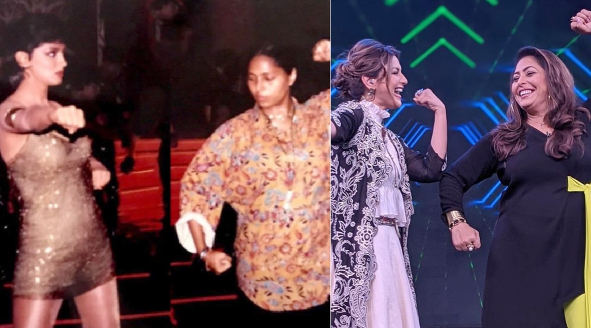 Gita Kapoor Sax - Sonali Bendre recreates dance rehearsals from Duplicate with Geeta Kapur,  Farah Khan says 'wish I was there' | Television News, The Indian Express