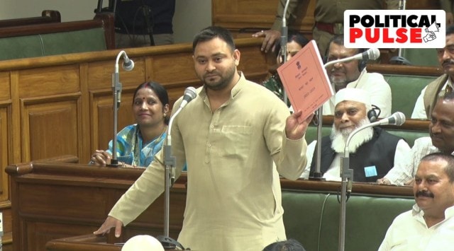 In his 2 March speech, Tejashwi called the BJP-JD(U) alliance "opportunist”, highlighting its “inherent contradictions”. (Credit: RJD)