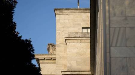 The Marriner S. Eccles Federal Reserve building in Washington, D.C., U.S., on Friday, Oct. 8, 2021. (Bloomberg)
