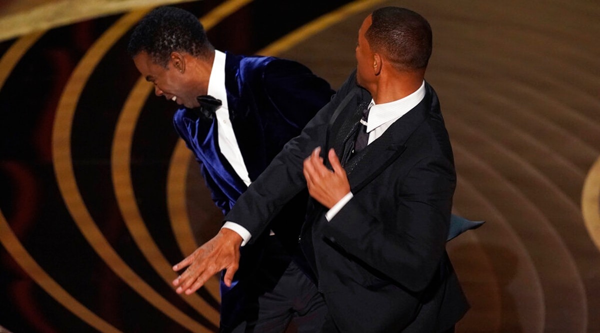Oscars 2022, Will Smith, Will Smith slaps Chris Rock