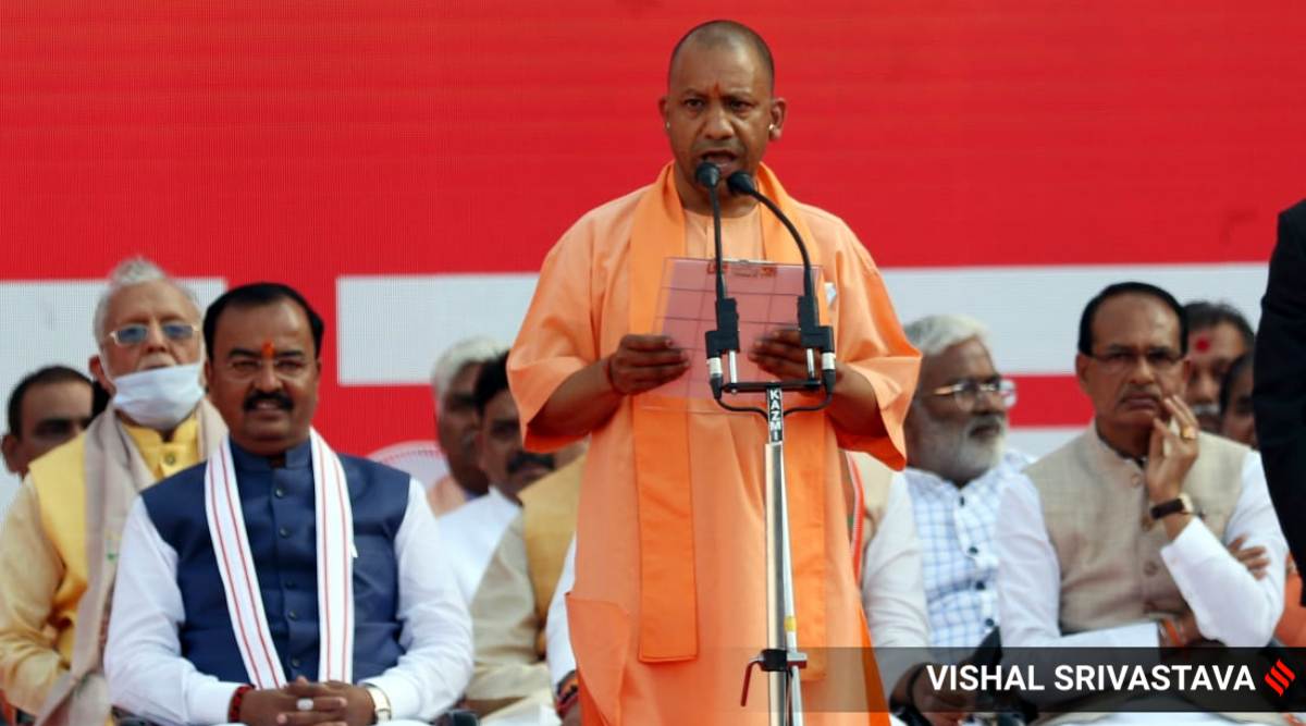 Yogi Adityanath, UP, UP cabinet, Yogi cabinet, UP CM, Uttar Pradesh, UP free ration scheme, UP ration scheme, India news, Indian express, Indian express news, current affairs