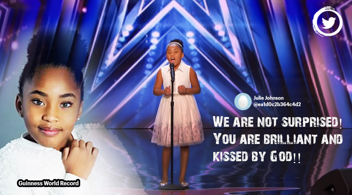 Youngest opera singer Victory Brinker, girl becomes youngest opera singer at age seven, 7 year old becomes, youngest opera singer, Guinness World Record youngest opera singer, Indian Express.