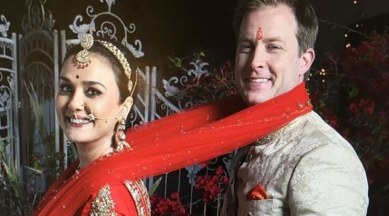 Xx Sexy Preity Zinta - Preity Zinta shares lovely wedding photo on anniversary with Gene  Goodenough: 'You're my best friendâ€¦' | Entertainment News,The Indian Express