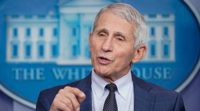 Dr. Anthony Fauci, US government's top infectious disease expert. (File/AP)