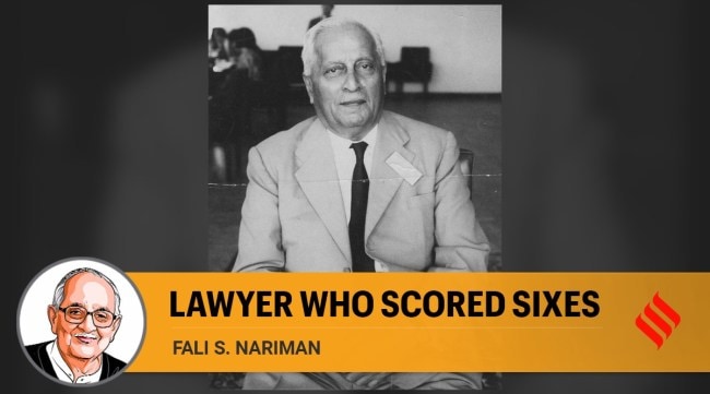 C K Daphtary was Attorney-General of India from 1963 to 1968. (Express Archive) 