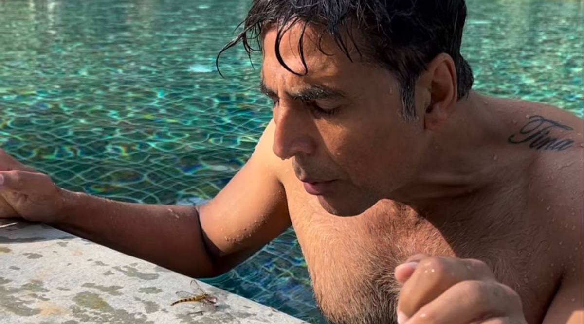 Akshay Kumar Sex - Twinkle Khanna says Akshay Kumar gives her 'hope in heart, will to live and  wings to fly' as he saves a dragonfly. Watch | Entertainment News,The  Indian Express