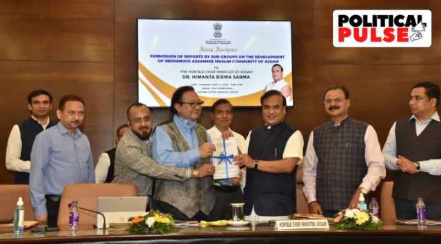 Accepting the report on Thursday, Assam CM Himanta Biswa Sarma said that all the recommendations were "implementable", but in a phase wise manner. 
(Express/Sourced)