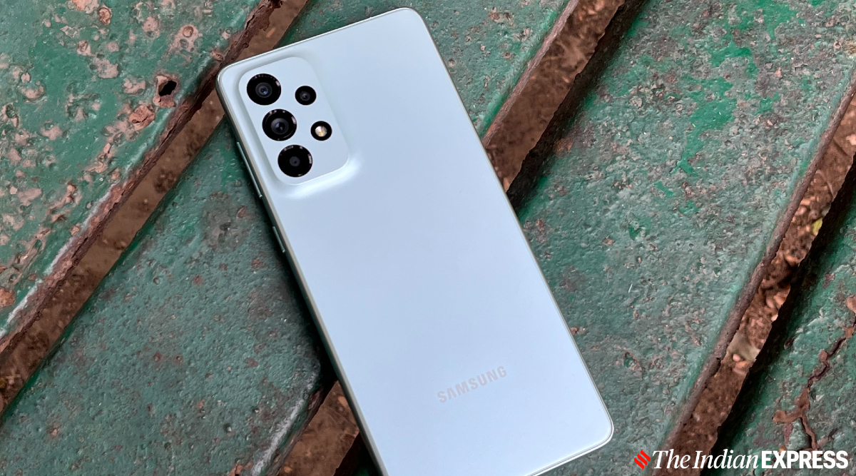 Unintentionally, the Galaxy A73 helped me find some inner peace. (Image credit: Anuj Bhatia/Indian Express)
