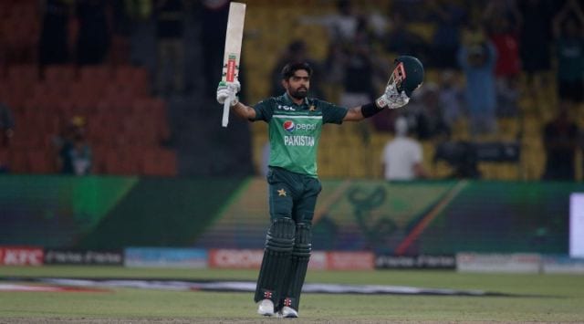 Babar Azam, Babar Azam pakistan, Pakistan vs West Indies, pakistan Babar Azam, sports news, indian express