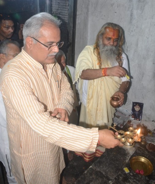 Bhupesh Baghel, Chhattisgarh congress, Chhattisgarh CM Bhupesh Baghel, Shivarinarayan temple, Political pulse, India news, Indian express