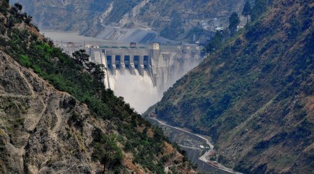 The Baglihar dam, on the Chenab, in J&K. (Credit:CIMOD/Representative)