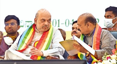 Basavaraj Bommai, Bharatiya Janata Party (BJP), Amit Shah, Karnataka cabinet, Karnataka, Karnataka news, Karnataka government, Indian Express, India news, current affairs, Indian Express News Service, Express News Service, Express News, Indian Express India News