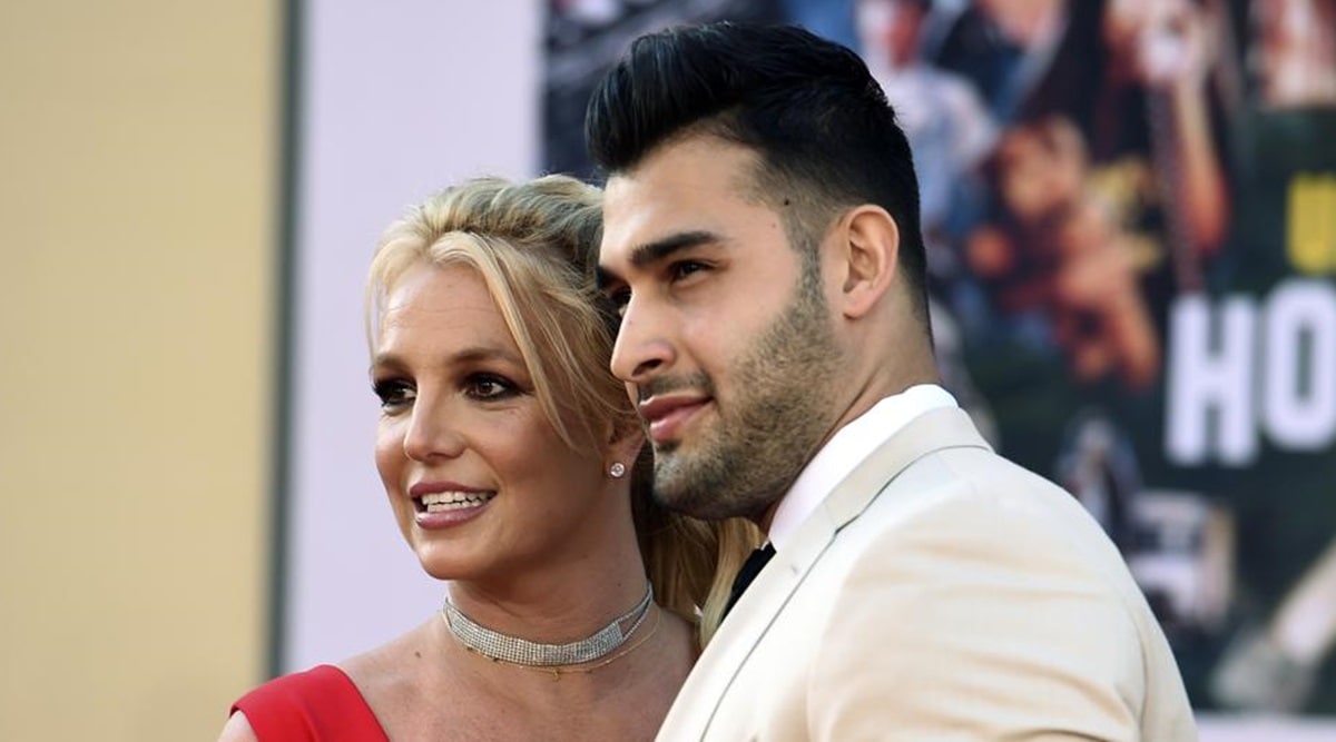 Britney Spears and Sam Asghari
