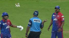 no ball controversy, Nitin Menon, Umpire nitin menon, Pant Pravin amre, Delhi vs Rajasthan, Rishabh Pant, Pravin Amre, ipl 2022, DC vs RR, RR vs DC, sports news, indian express