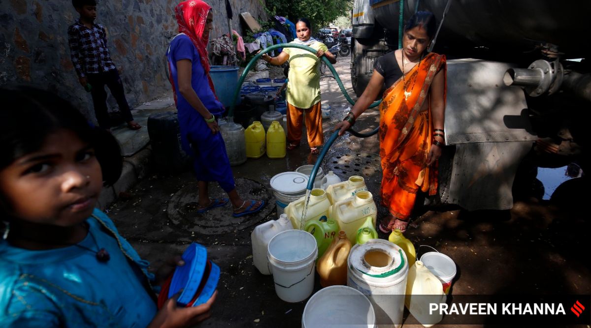 Heat wave conditions over parts of Delhi today | Delhi news