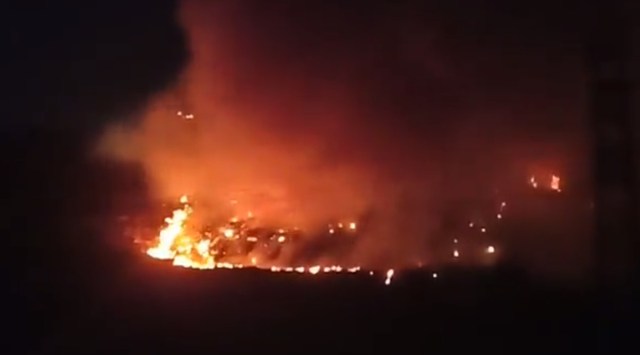 Ghazipur landfill fire, Ghazipur fire, AAP, Delhi Fire Service, delhi fire, indian express