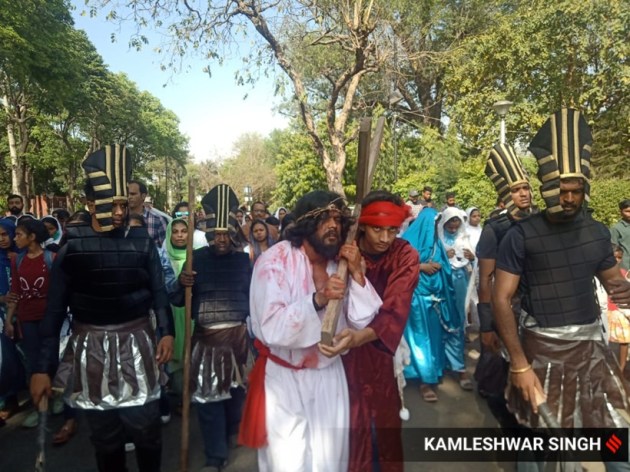 Good Friday 2022, Good Friday 2022 pictures, Good Friday 2022 photos, what Good Friday looked like in India, pictures from Good Friday 2022, indian express news