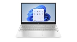 HP Pavilion series 2022. This is the HP Pavillion 15 pictured in Natural Silver