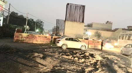 The land scam was exposed in June 2016 in which it was alleged that blatant irregularities were committed by the competent authority appointed for acquiring land for four laning  project from Jalandhar district to Hoshiarpur.  (Express photo)