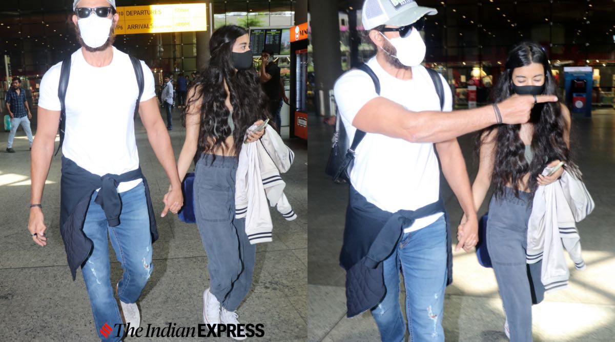Hrithik Roshan holds hands with rumoured girlfriend Saba Azad as ...